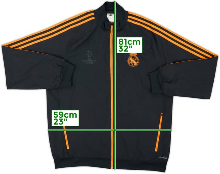 2013-14 Real Madrid adidas CL Track Jacket - 5/10 - (L)