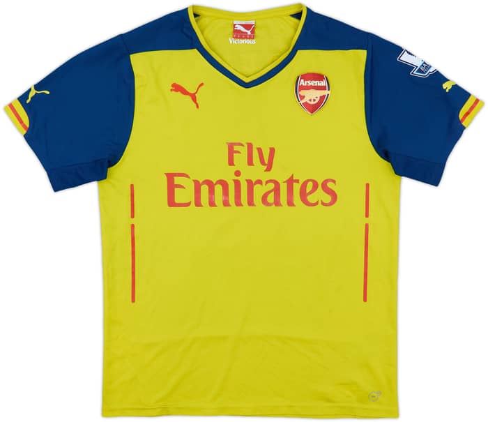 2014-15 Arsenal Away Shirt Alexis #17 - 5/10 - (M)