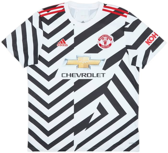 2020-21 Manchester United Third Shirt - 4/10 - (L)