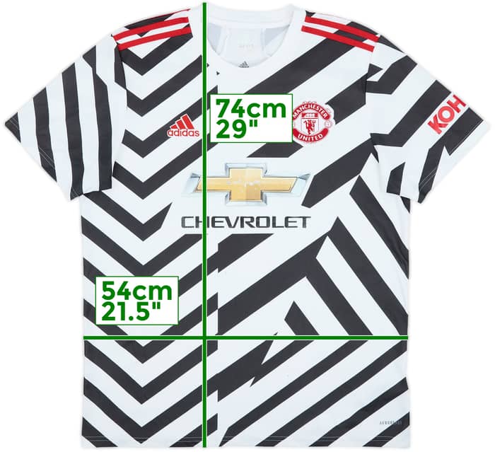 2020-21 Manchester United Third Shirt - 4/10 - (L)