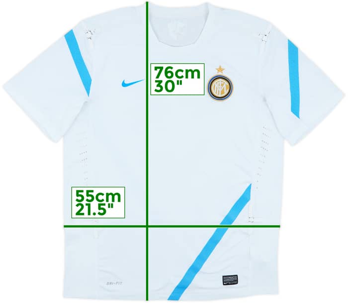 2011-12 Inter Milan Player Issue Nike Training Shirt - 6/10 - (L)