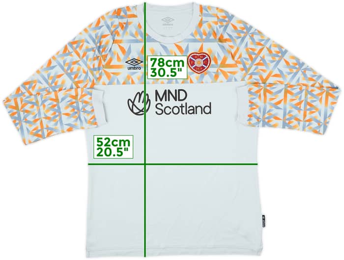 2022-23 Hearts GK Shirt - 8/10 - (L)