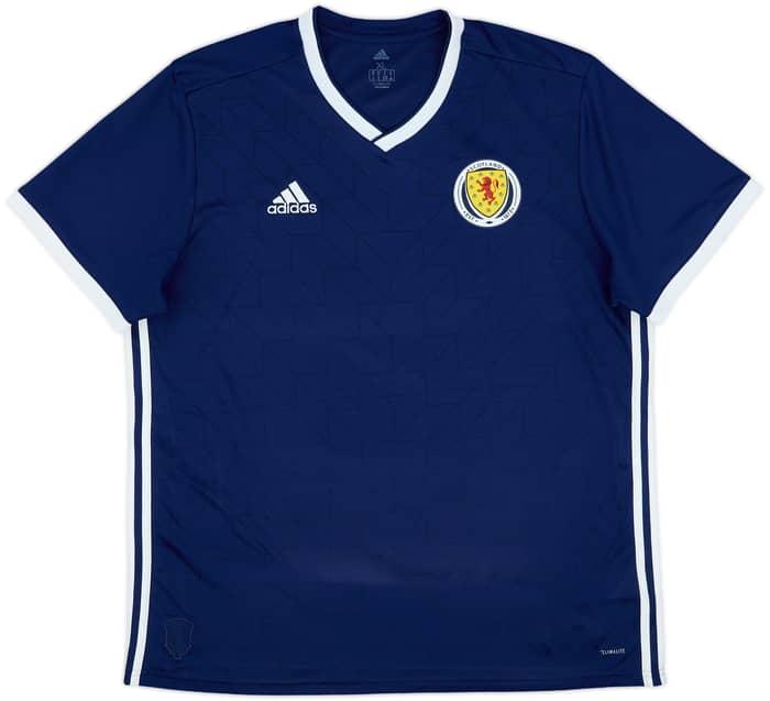 2017-19 Scotland Home Shirt - 7/10 - (XL)