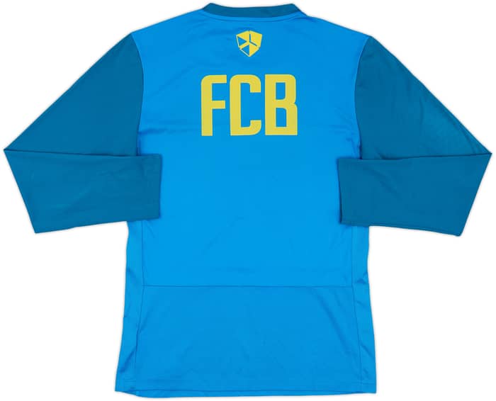 2011-12 Barcelona Nike Training L/S Shirt - 8/10 - (S)