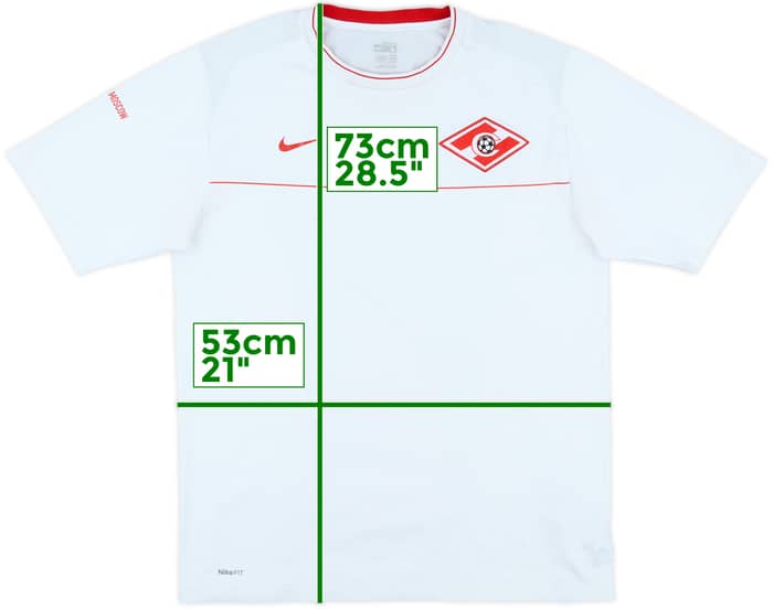 2009-10 Spartak Moscow Nike Training Shirt - 7/10 - (L)