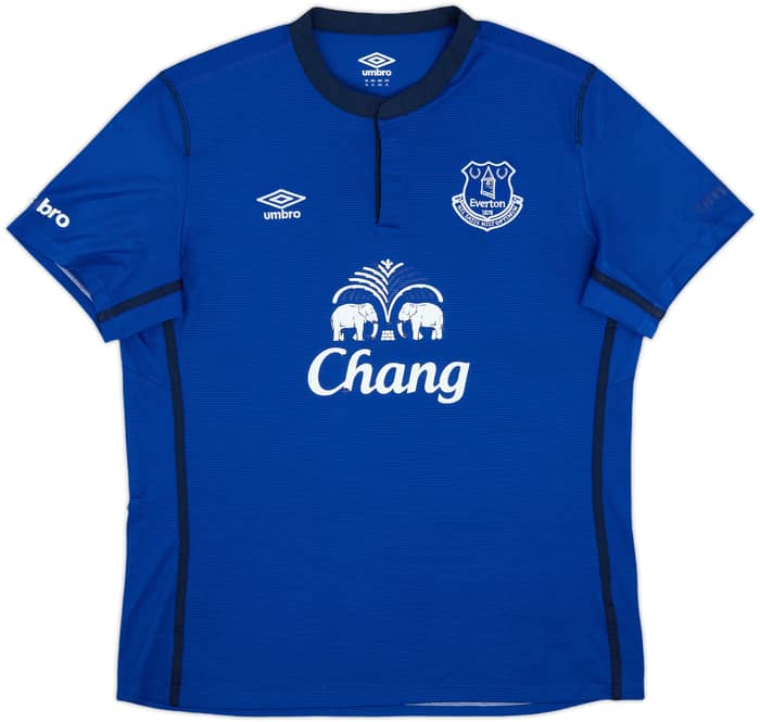 2014-15 Everton Home Shirt - 4/10 - (XL)