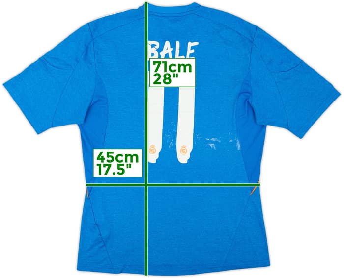 2013-14 Real Madrid Away Shirt Bale #11 - 4/10 - (M)