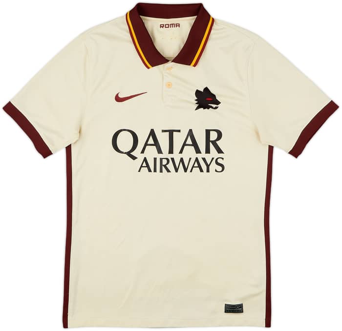 2020-21 Roma Away Shirt - 7/10 - (S)