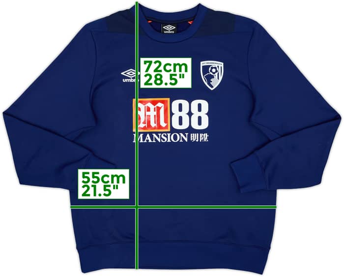 2020-21 Bournemouth Umbro Sweat Top - 7/10 - (L)
