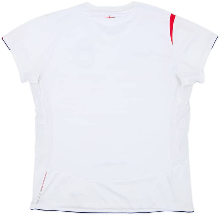 2005-07 England Home Shirt - 5/10 - (Women's L)