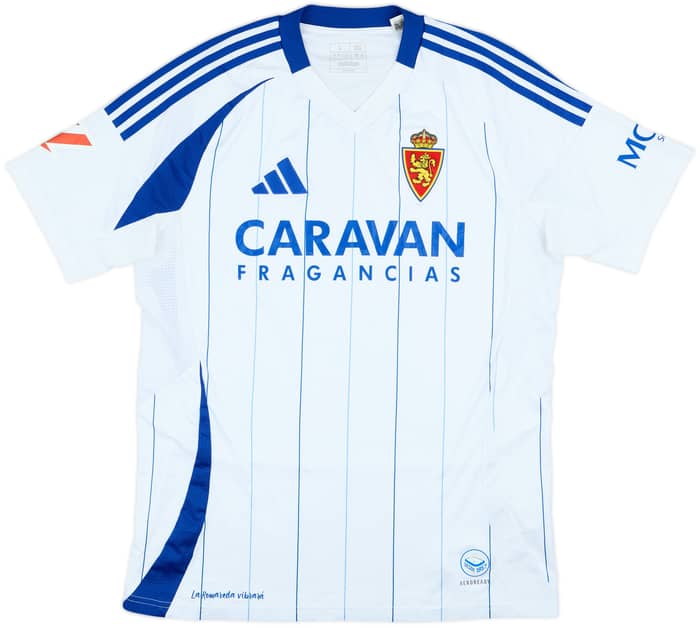 2024-25 Real Zaragoza Home Shirt - 10/10 - (L)