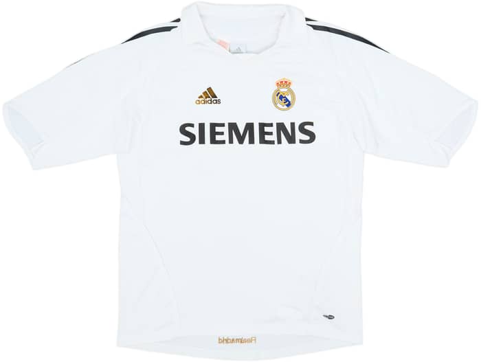 2005-06 Real Madrid Home Shirt - 4/10 - (XL.Boys)