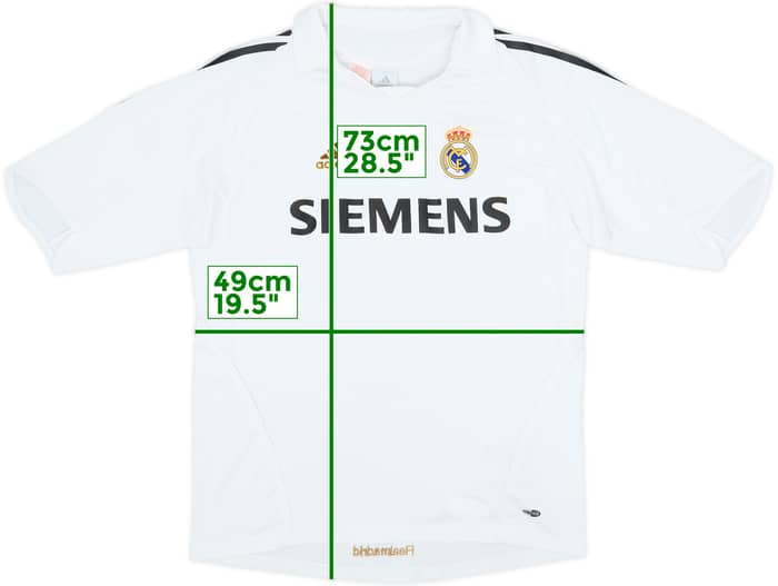 2005-06 Real Madrid Home Shirt - 4/10 - (XL.Boys)