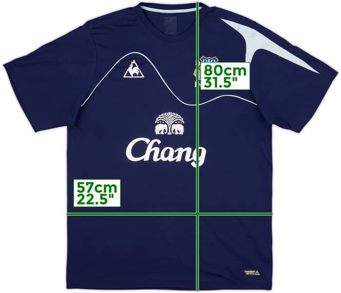 2011-12 Everton Le Coq Sportif Training Shirt - 8/10 - (XL)