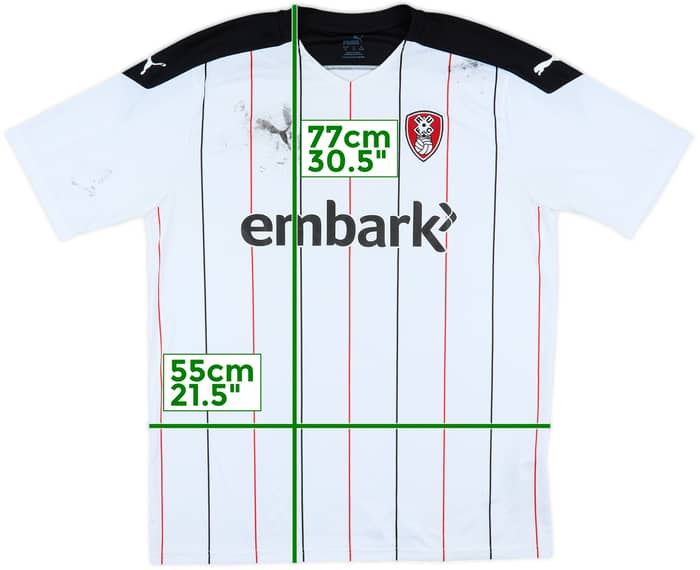 2020-21 Rotherham United Away Shirt - 4/10 - (XL)