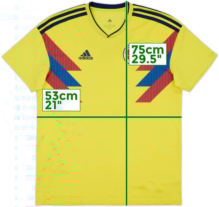 2018-19 Colombia Home Shirt - 7/10 - (L)