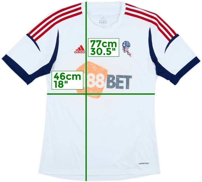2012-13 Bolton Home Shirt - 4/10 - (L)