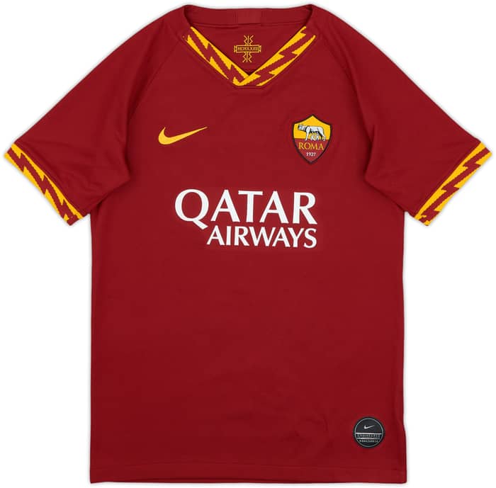2019-20 Roma Home Shirt Zaniolo #22 - 7/10 - (L.Boys)