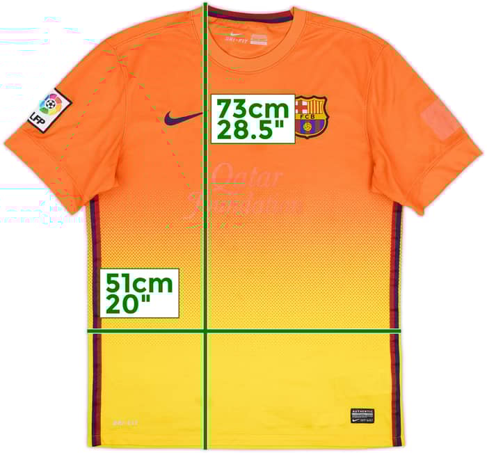 2012-13 Barcelona Away Shirt - 4/10 - (M)