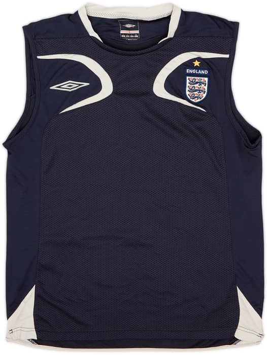 2004-06 England Umbro Training Vest - 7/10 - (L)