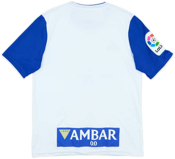 2019-20 Real Zaragoza Home Shirt - 8/10 - (L)