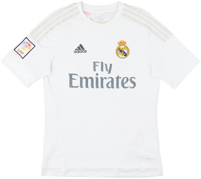 2015-16 Real Madrid Home Shirt Bale #11 - 7/10 - (L.Boys)