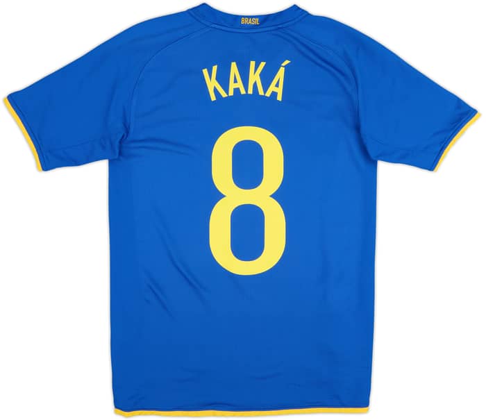 2008-10 Brazil Away Shirt Kaka #8 - 8/10 - (XL.Boys)