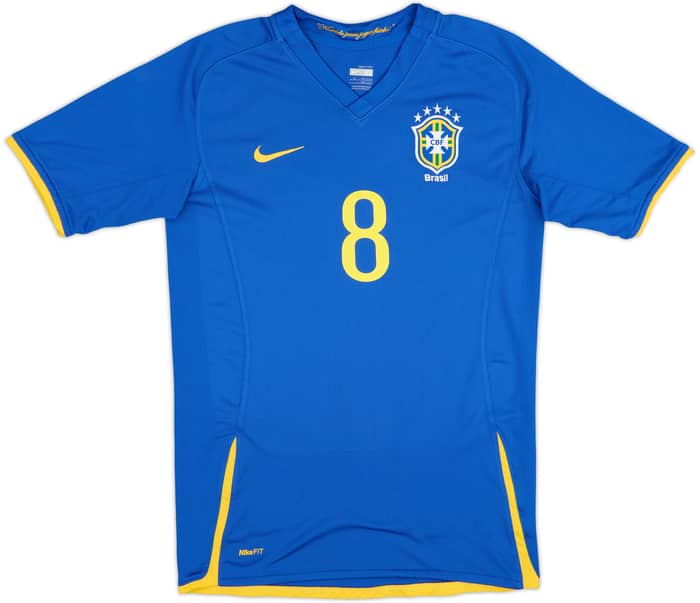 2008-10 Brazil Away Shirt Kaka #8 - 8/10 - (XL.Boys)