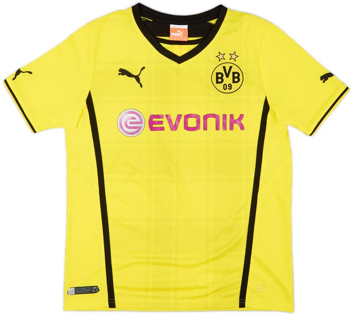 2013-14 Borussia Dortmund Home Shirt - 8/10 - (XL.Boys)