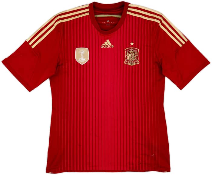 2013-15 Spain Home Shirt - 5/10 - (L)