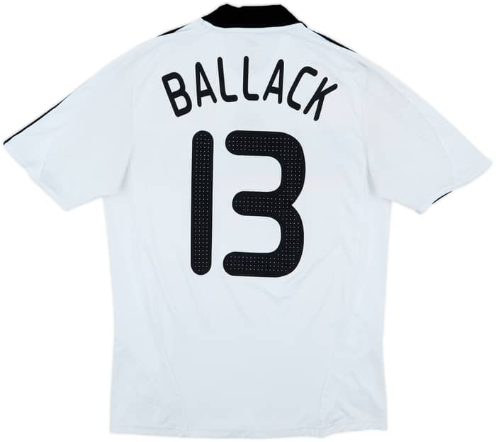 2008-09 Germany Home Shirt Ballack #13 - 6/10 - (S)
