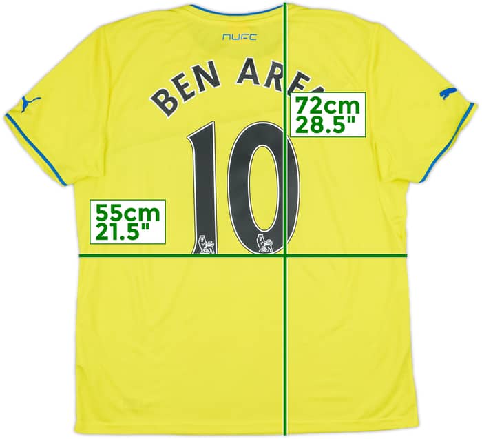 2013-14 Newcastle Third Shirt Ben Arfa #10 - 7/10 - (L)