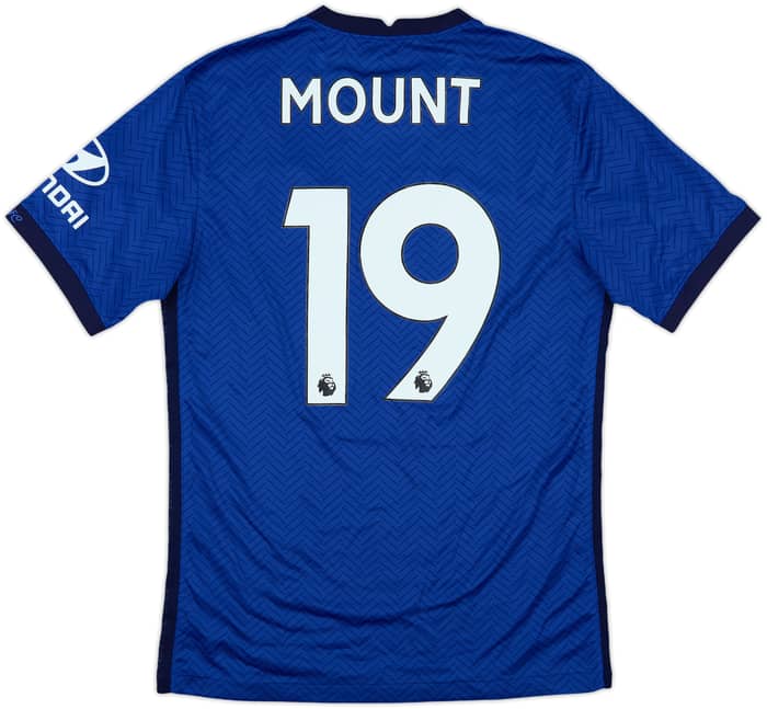 2020-21 Chelsea Home Shirt Mount #19 - 6/10 - (S)