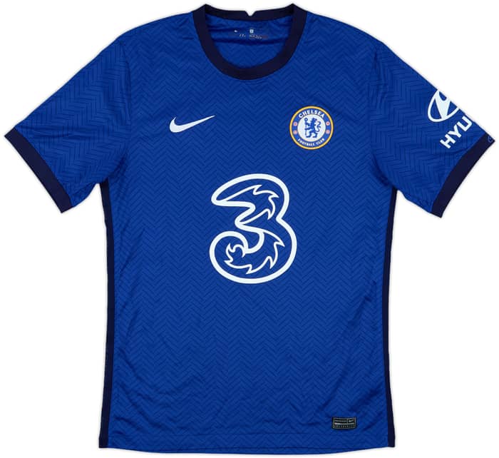 2020-21 Chelsea Home Shirt Mount #19 - 6/10 - (S)