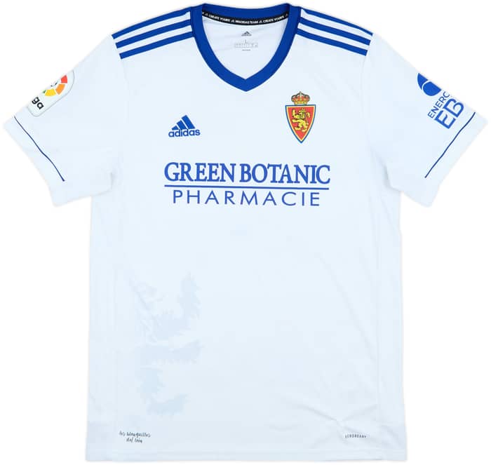 2021-22 Real Zaragoza Home Shirt - 6/10 - (L)