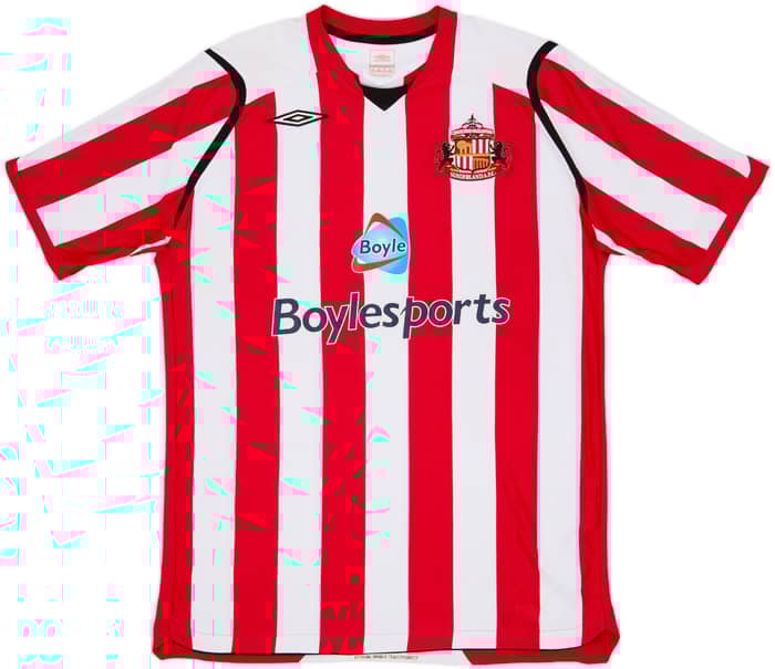 2008-09 Sunderland Home Shirt Yorke #19 - 6/10 - (L)