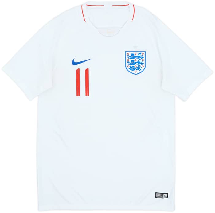 2018-19 England Home Shirt Vardy #11 - 8/10 - (M)
