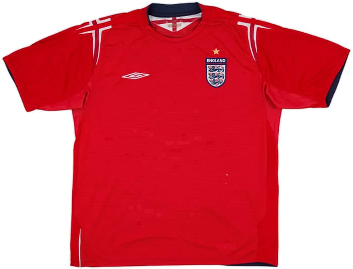 2004-06 England Away Shirt - 5/10 - (XL)