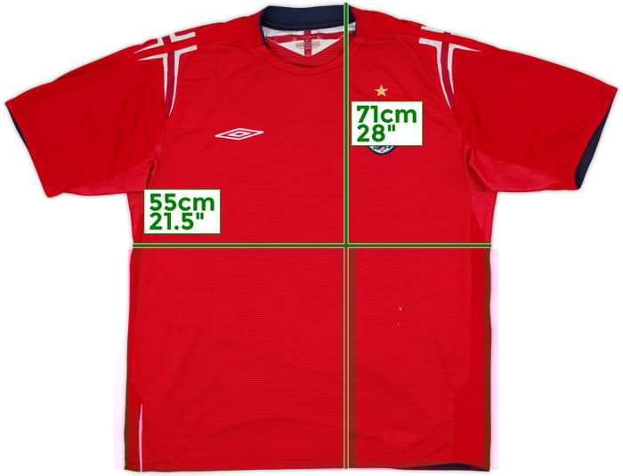 2004-06 England Away Shirt - 5/10 - (XL)