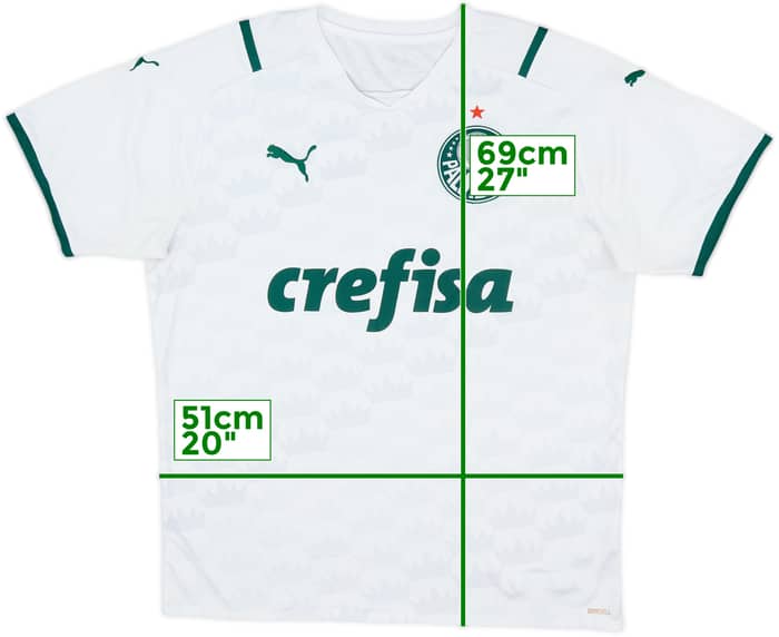 2021 Palmeiras Away Shirt - 8/10 - (L)