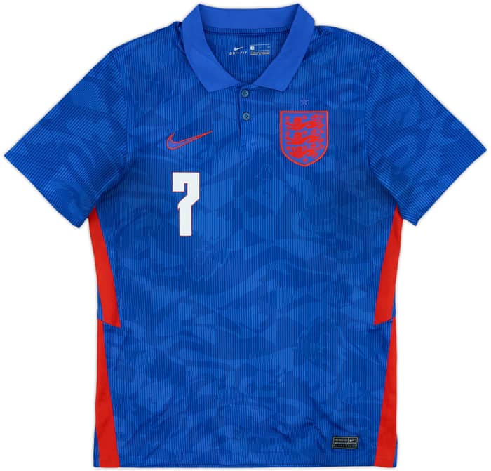 2020-21 England Away Shirt Grealish #7 - 6/10 - (S)