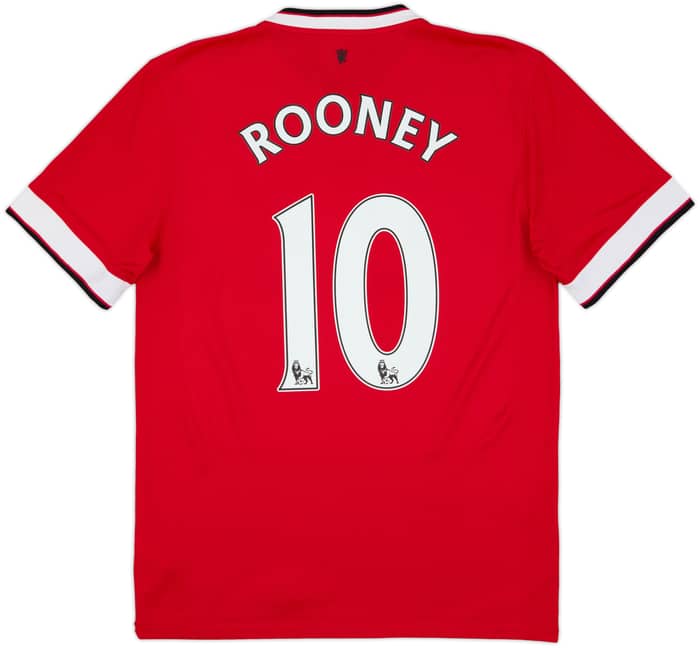 2014-15 Manchester United Home Shirt Rooney #10 - 6/10 - (S)