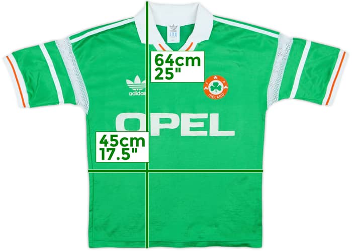 1988-90 Ireland Home Shirt - 8/10 - (S)