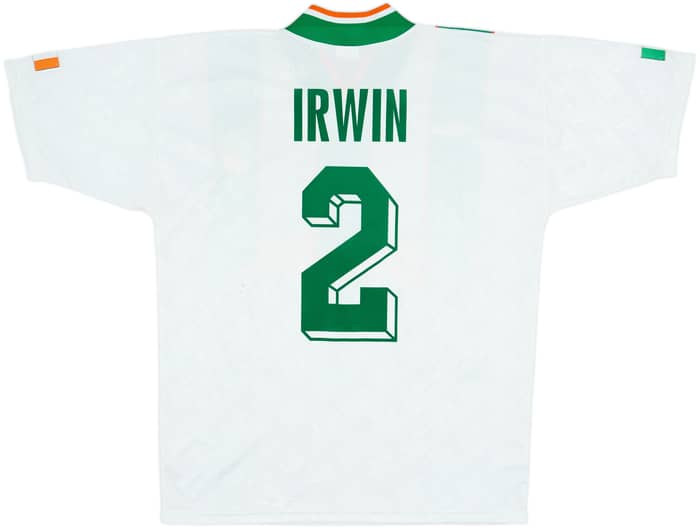 1994 Ireland Away Shirt Irwin #2 - 7/10 - (M)