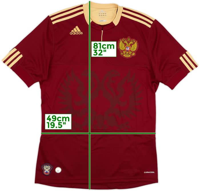 2009-10 Russia Home Shirt - 9/10 - (M)