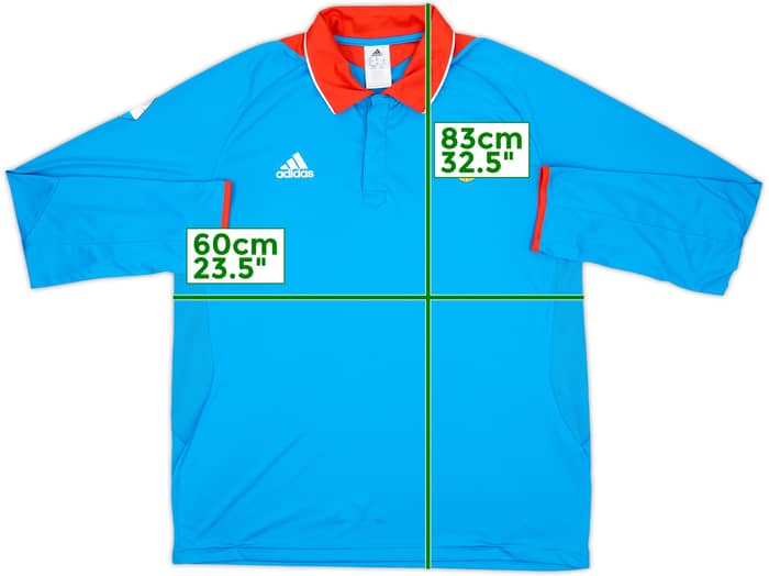 2013 Russia adidas Training L/S Shirt - 10/10 - (XXL)