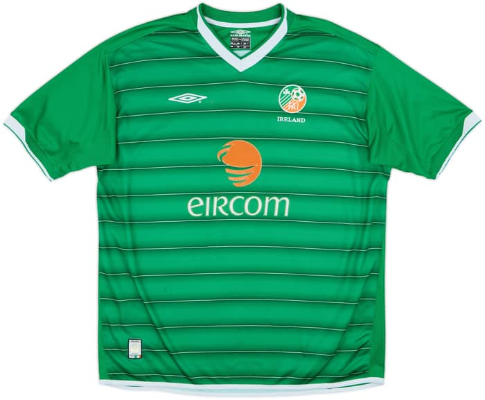 2003-04 Ireland Home Shirt Keane #6 - 6/10 - (XL)