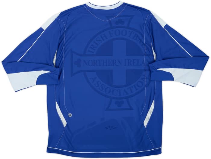 2006-08 Northern Ireland Away L/S Shirt - 7/10 - (L)
