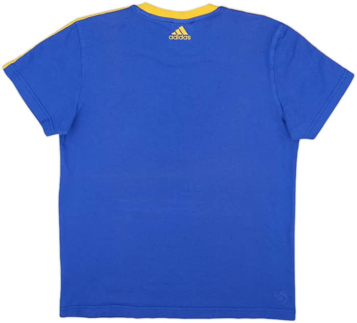 2008 Sweden adidas Euro 2008 Cotton Tee - 7/10 - (M)