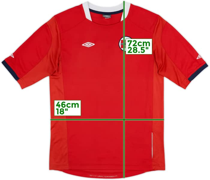 2010-11 Norway Home Shirt - 9/10 - (S)